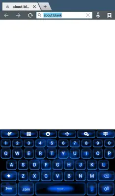 Color Blue Keyboard Theme android App screenshot 5