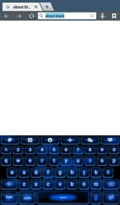 Color Blue Keyboard Theme android App screenshot 6